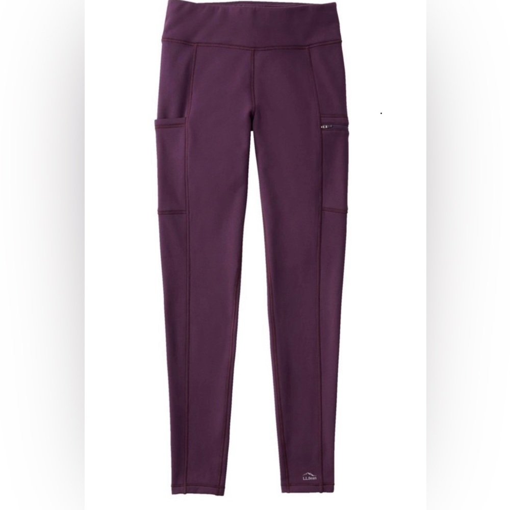 L.L.Bean women’s  primaLoft thermStretch Fleece pocket thights, midrise